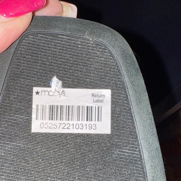 Steve Madden Black and silver Heeled Sandals - Picture 6 of 7